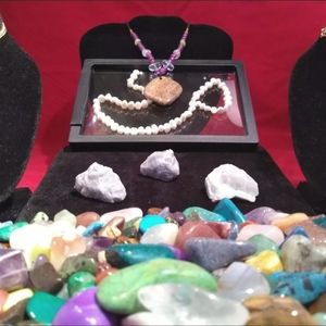 🎁MIXED LOT🎁GOLD Coin Charm/RINGS💎10PC GEMS&More